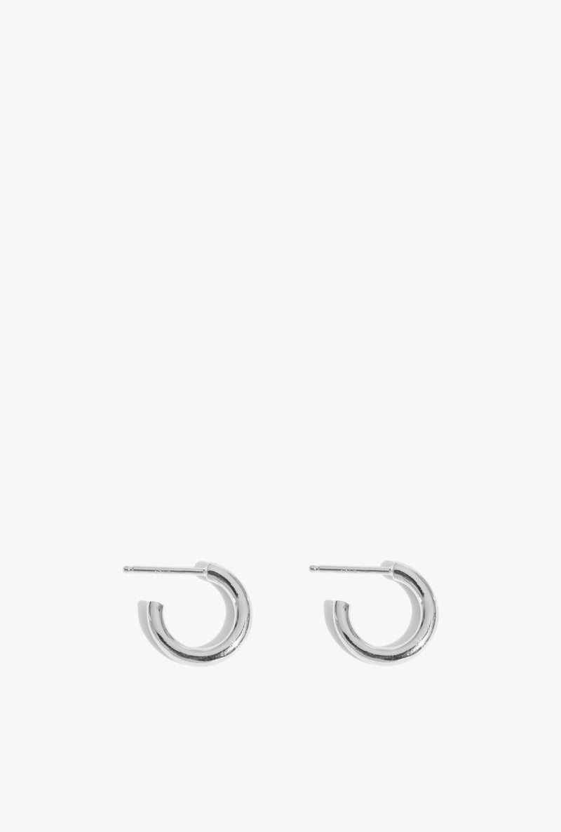 Gia Baby Hoops Earrings in Sterling Silver