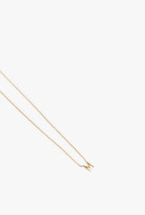 Initial Necklace M