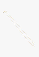 Initial Necklace K