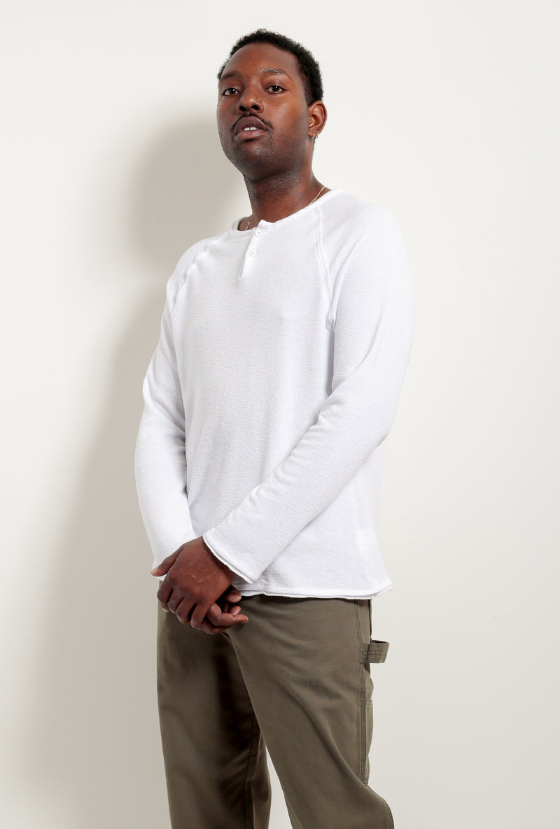 Jacquard Henley