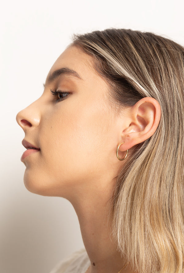 NY Large Hoop Earring - Single