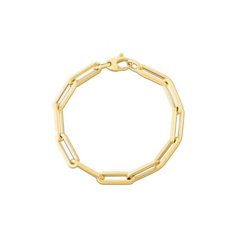 PAPER CLIP CHAIN BRACELET