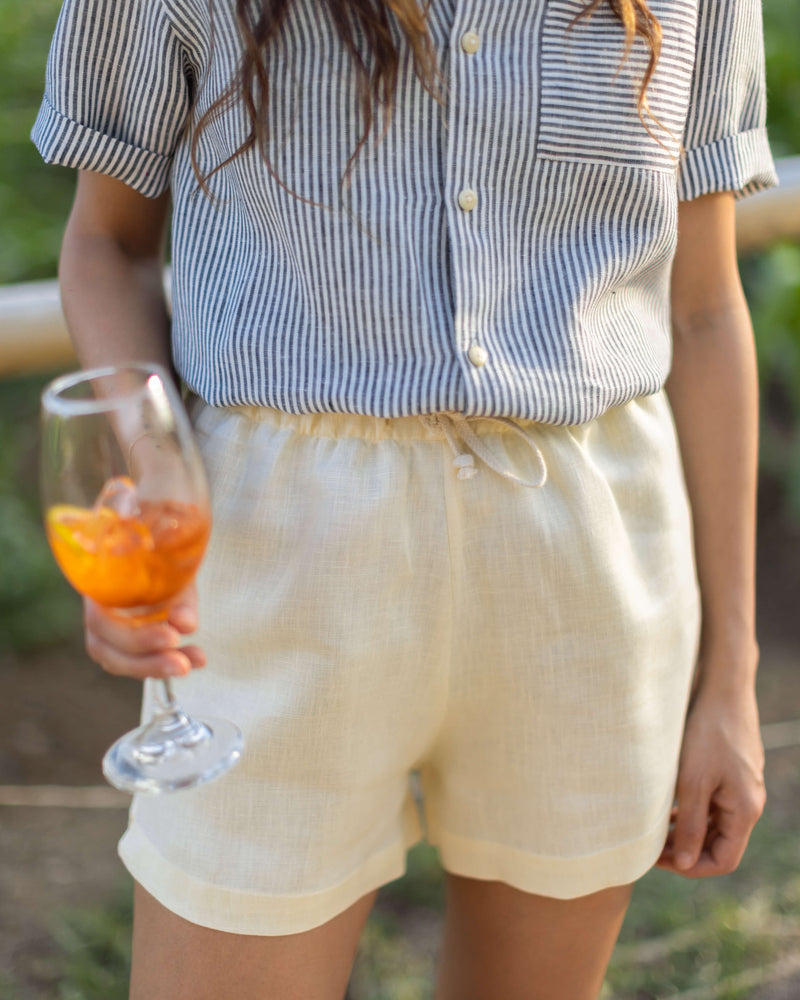 Bo Shorts | Cream