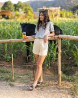 Bo Shorts | Cream