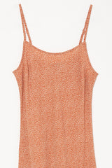 Leopard Slip Dress in Sienna