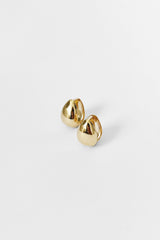Almond Huggie Hoops