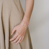 Daisy Bracelet in Lilac