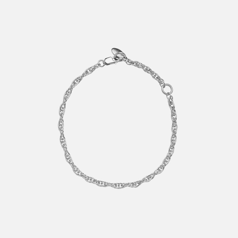Naya Chain Bracelet, Silver