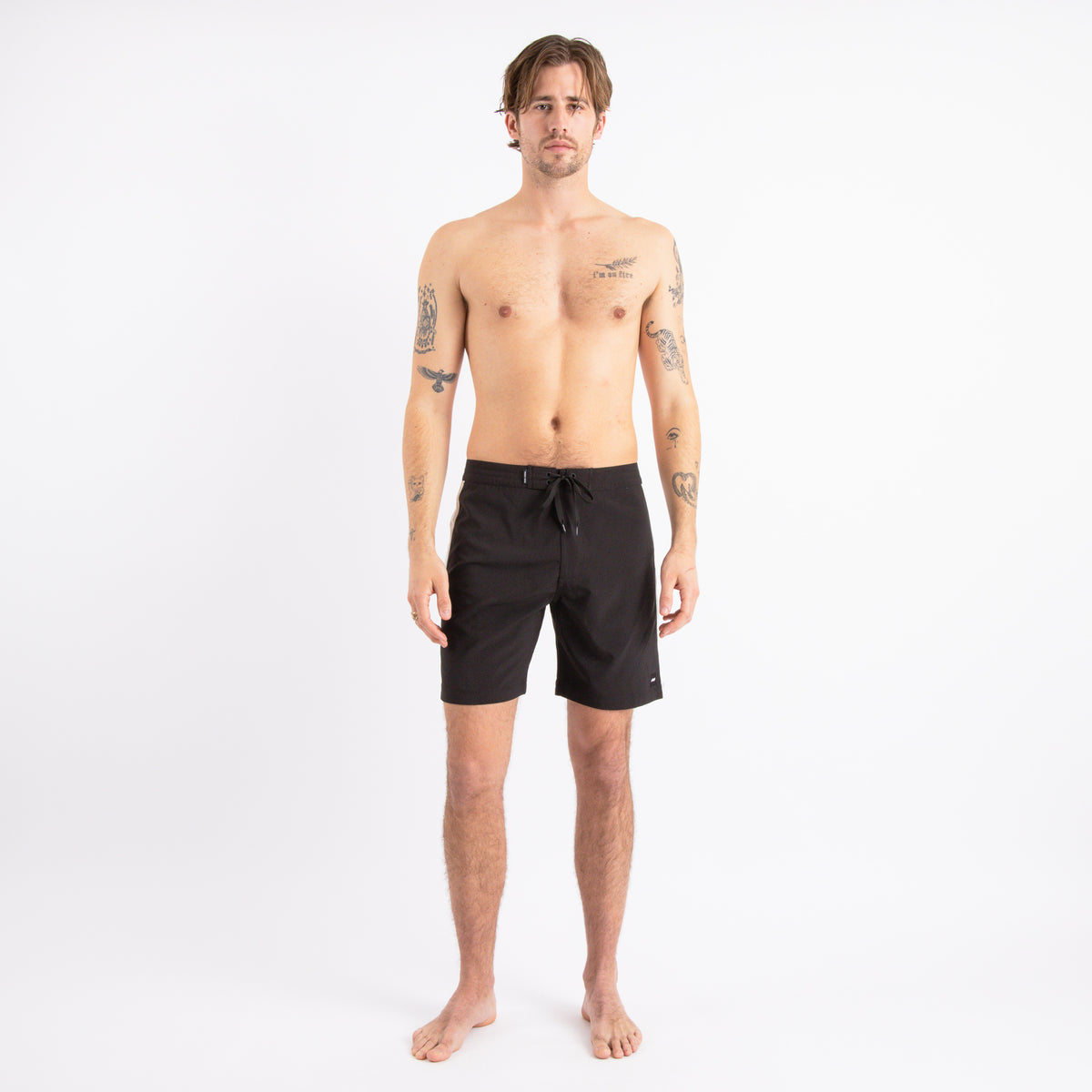 Journal Boardshort in Black