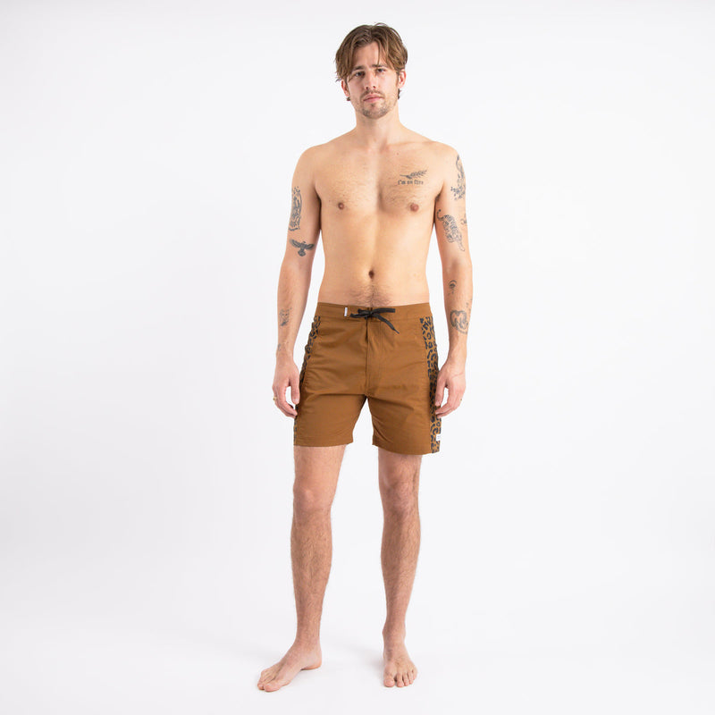 Wild Boardshort in Dark Amber