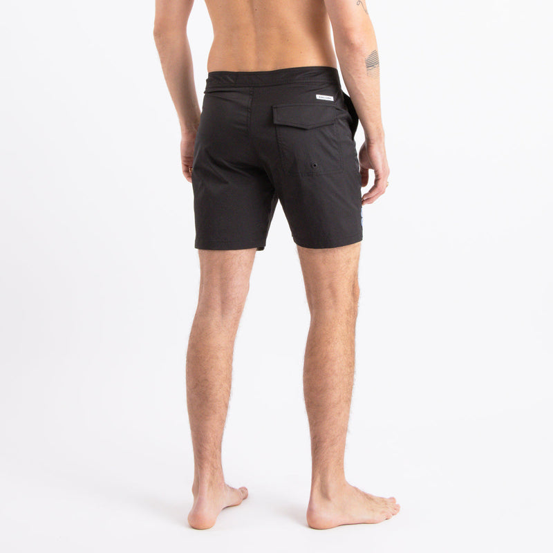 Petals Boardshort in Black