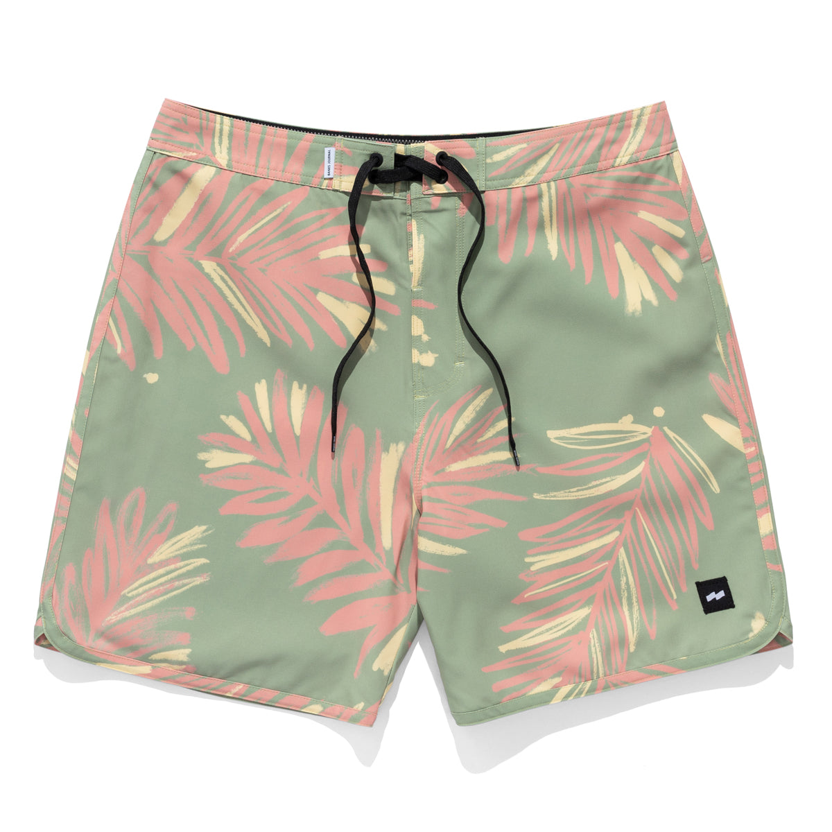 Seasons Boardshort in Green Tea