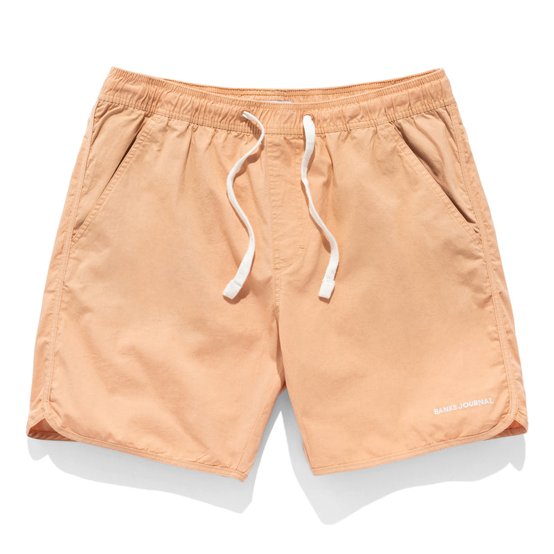 Label Boardshort in Maple