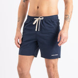 Label Boardshort in Dirty Denim