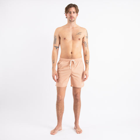 Label Boardshort in Maple