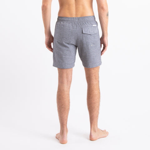Tallows Elastic Boardshort in Washed Grey