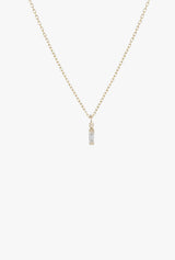 Baguette Dot Necklace