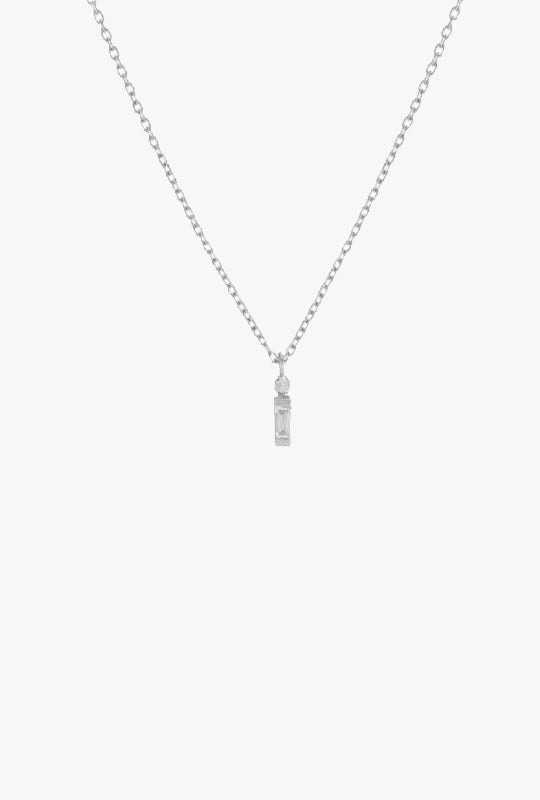 Baguette Dot Necklace