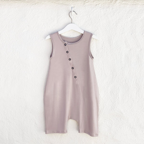 Tank Romper - Mocha
