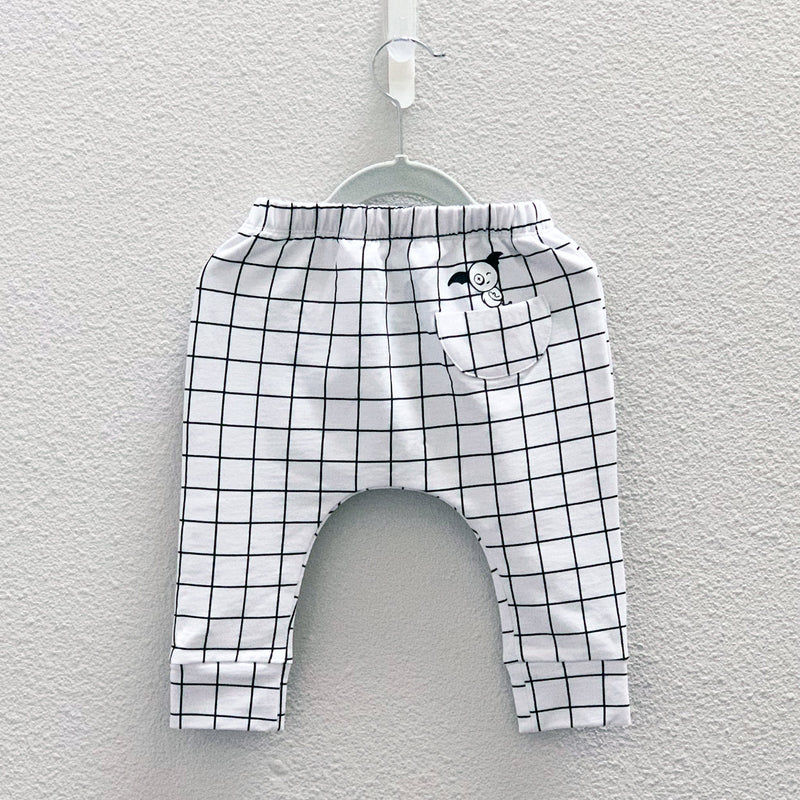 Hammer Pants - Black/White Grid