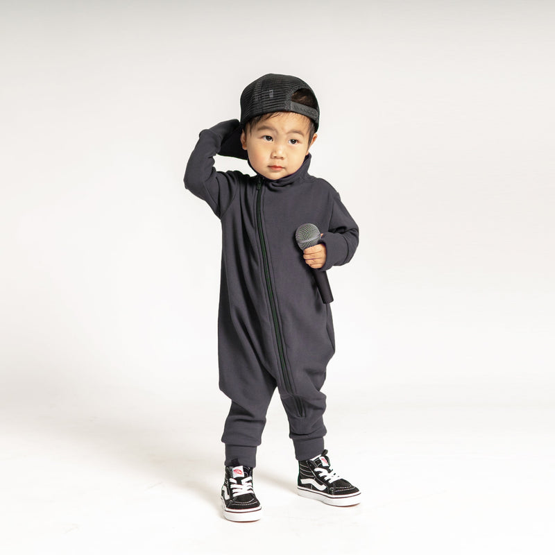 Maverick Romper - Charcoal
