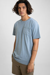Organic Pocket T-Shirt in Slate