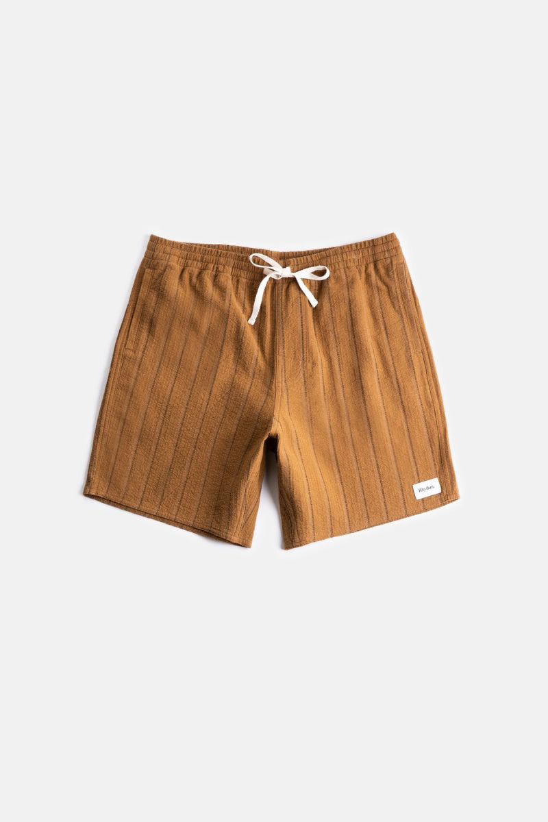 Linen Textured Stripe Jam in Cedar