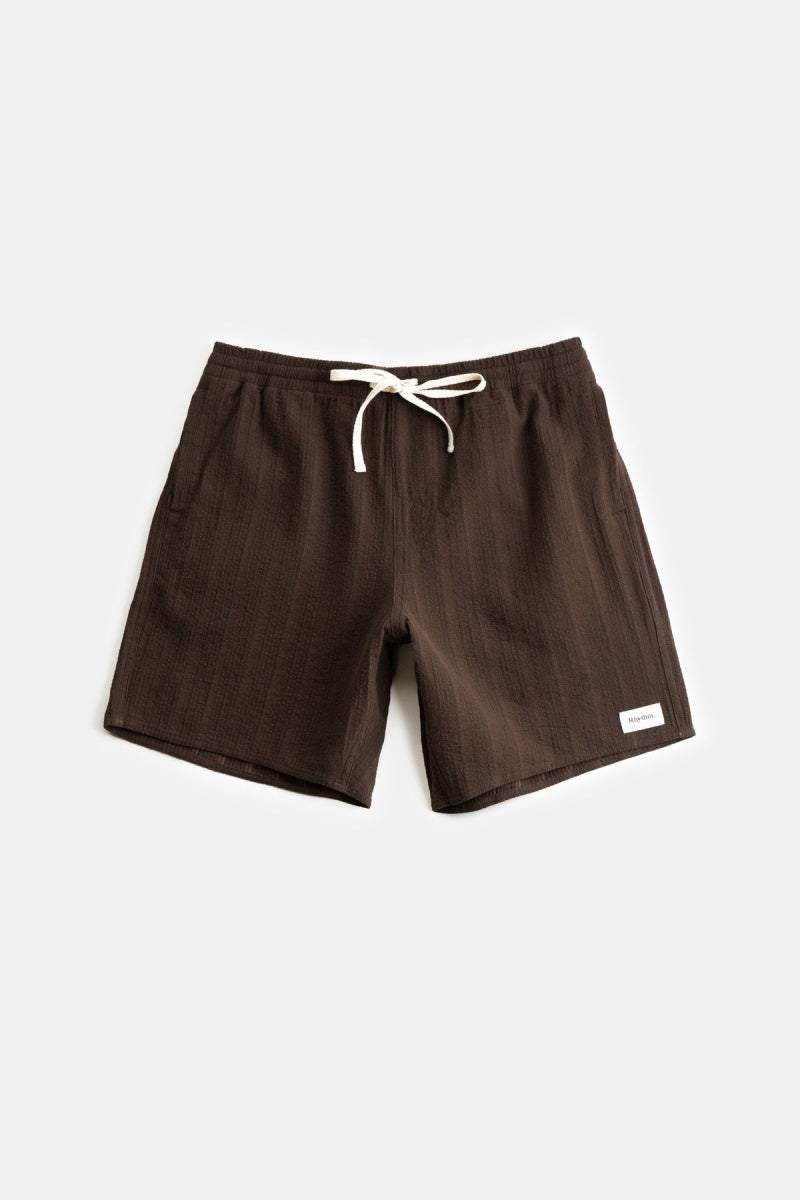 Linen Textured Stripe Jam in Silt