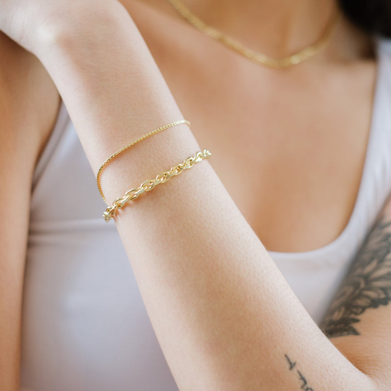 Method Bracelet in Gold