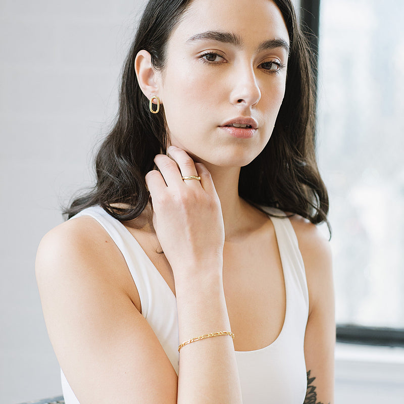 Flow Ring, Gold