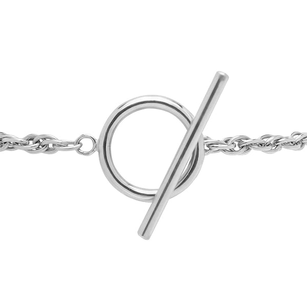 Naya Toggle Bracelet, Silver