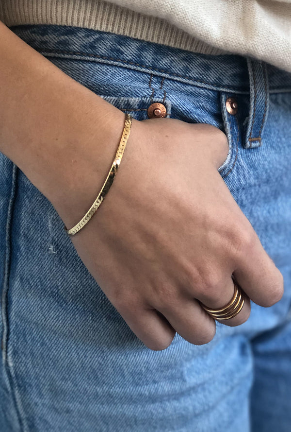 Dani Herringbone Bracelet