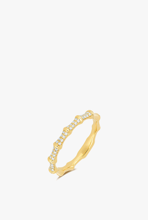 Diamond Impala Horn Ring