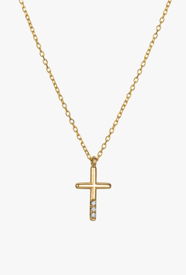 Diamond Cross Necklace