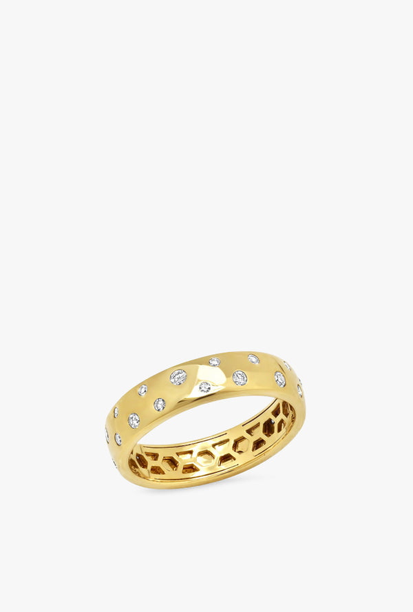 Diamond Polka Dot Ring