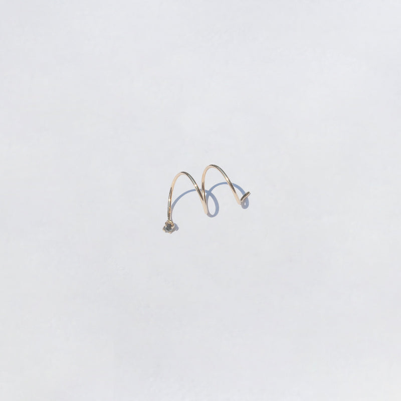 14k Slinky Earring