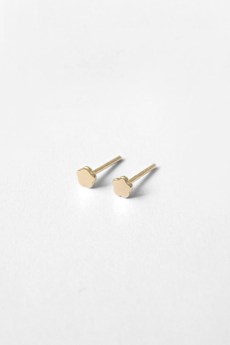 Dahlia Studs in Sterling Silver