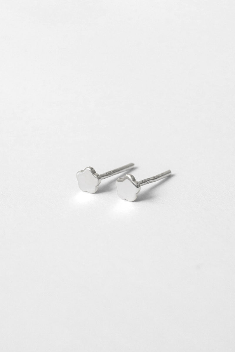 Dahlia Studs in Sterling Silver
