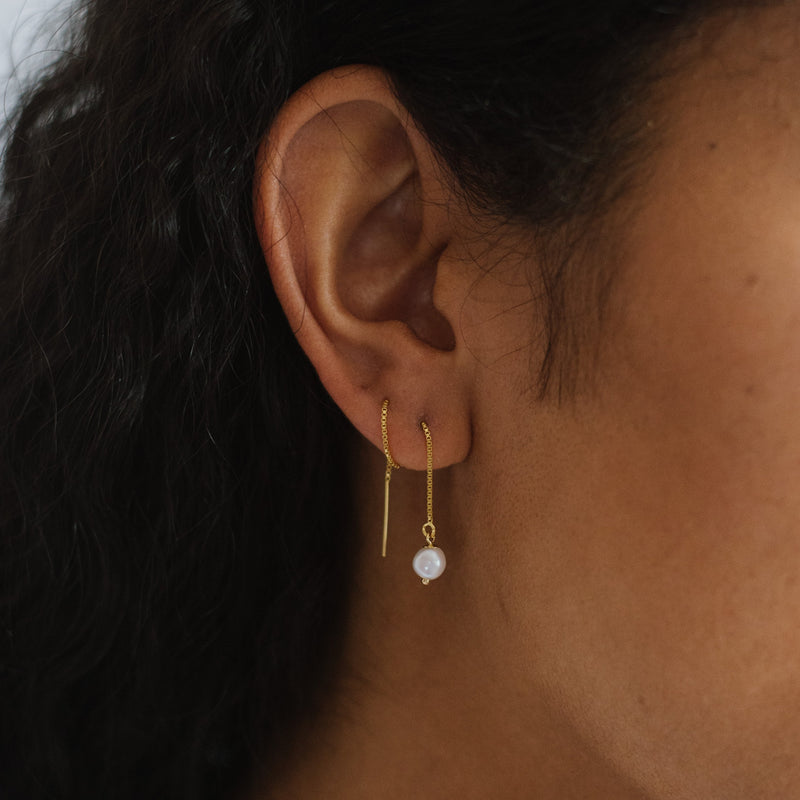 Liege Ear Threader, Silver