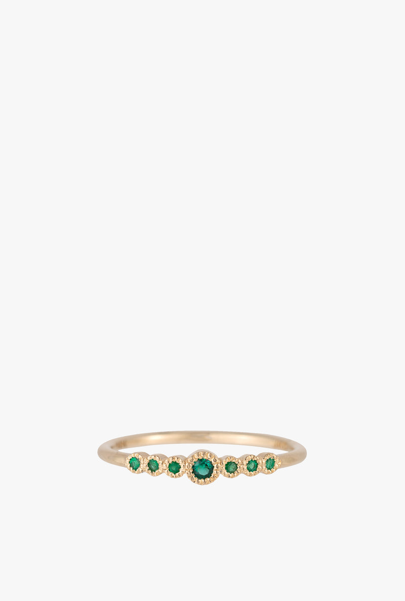 Emerald Journey Ring