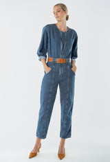Fatima Vintage Jumpsuit - Fall Breeze