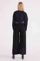 Devon Wide Leg - Black Onyx