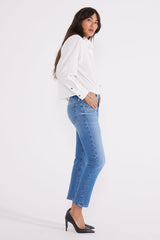 Sierra Slim Straight Jean in Super Sonic