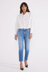 Sierra Slim Straight Jean in Super Sonic