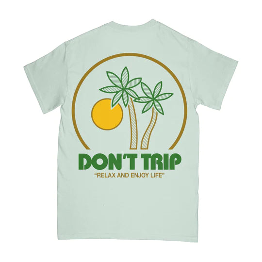 Sun Palms S/S Tee in Seafoam