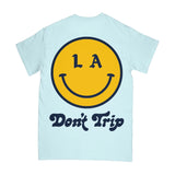 Be Happy LA S/S Tee in Blue