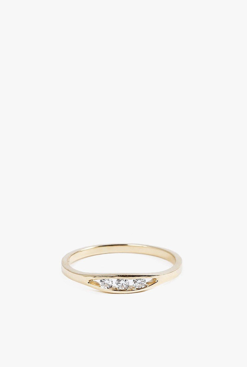 Float Diamond Ring