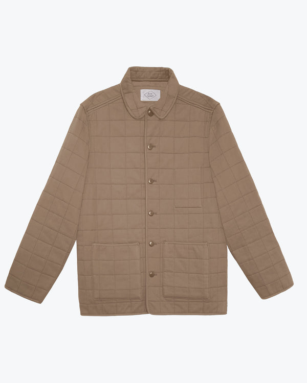 Quilted Kite Jacket / Chai