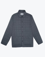 Quilted Kite Jacket / Ink