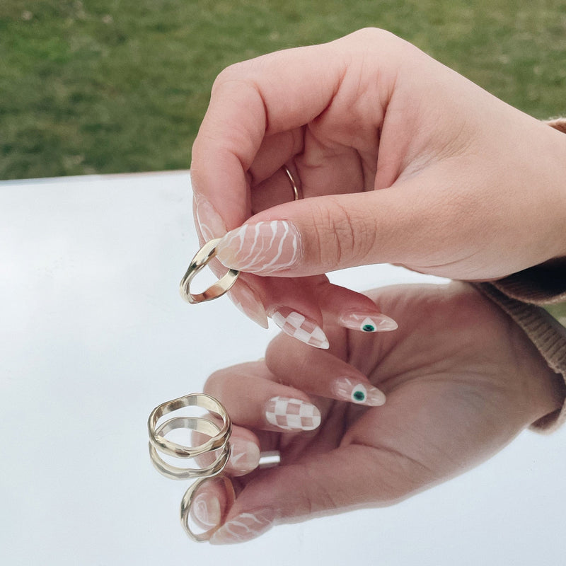 Flow Ring, Gold